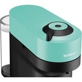 Krups Vertuo Pop XN9204 Entièrement automatique Cafetière à dosette 0,56 L, Machine à capsule Noir/Menthe, Cafetière à dosette, 0,56 L, Capsule de café, 1500 W, Noir, Couleur menthe