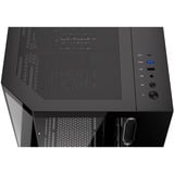 Krux  boîtier midi tower Noir | 2x USB-A | 1x USB-C | RGB | Verre Trempé