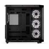 Krux  boîtier midi tower Noir | 2x USB-A | 1x USB-C | RGB | Verre Trempé