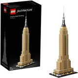 LEGO Architecture 21046 L'Empire State Building, Jouets de construction Jeu de construction, Garçon/Fille, 16 an(s), 1767 pièce(s), 1,39 kg