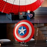 LEGO Marvel - Le bouclier de Captain America, Jouets de construction 76262