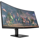 OMEN Écran gamer incurvé WQHD 165 Hz OMEN 34 pouces - OMEN 34c 34" Moniteur gaming Noir, 1x DisplayPort, 2x HDMI, 165 Hz, OMEN by HP Écran gamer incurvé WQHD 165 Hz OMEN 34 pouces - OMEN 34c, 86,4 cm (34"), 3440 x 1440 pixels, Wide Quad HD, LCD, 1 ms, Noir