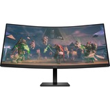 OMEN Écran gamer incurvé WQHD 165 Hz OMEN 34 pouces - OMEN 34c 34" Moniteur gaming Noir, 1x DisplayPort, 2x HDMI, 165 Hz, OMEN by HP Écran gamer incurvé WQHD 165 Hz OMEN 34 pouces - OMEN 34c, 86,4 cm (34"), 3440 x 1440 pixels, Wide Quad HD, LCD, 1 ms, Noir