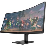 OMEN Écran gamer incurvé WQHD 165 Hz OMEN 34 pouces - OMEN 34c 34" Moniteur gaming Noir, 1x DisplayPort, 2x HDMI, 165 Hz, OMEN by HP Écran gamer incurvé WQHD 165 Hz OMEN 34 pouces - OMEN 34c, 86,4 cm (34"), 3440 x 1440 pixels, Wide Quad HD, LCD, 1 ms, Noir