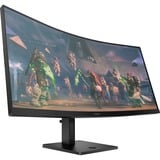 OMEN Écran gamer incurvé WQHD 165 Hz OMEN 34 pouces - OMEN 34c 34" Moniteur gaming  Noir, OMEN by HP Écran gamer incurvé WQHD 165 Hz OMEN 34 pouces - OMEN 34c, 86,4 cm (34"), 3440 x 1440 pixels, Wide Quad HD, LCD, 1 ms, Noir