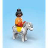PLAYMOBIL Junior - Pension pour animaux avec distributeur de nourriture, Jouets de construction 71690