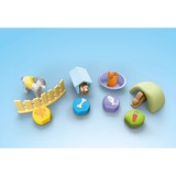 PLAYMOBIL Junior - Pension pour animaux avec distributeur de nourriture, Jouets de construction 71690