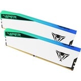 Patriot DIMM 48 GB DDR5-6000 (2x 24 GB) Kit double, Mémoire vive Blanc