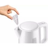 Philips 3000 series Bouilloire en plastique série 3000 HD9318/00 Blanc, 1,7 L, 2020 W, Plastique, Indicateur de niveau d'eau, Sans fil, Filtrage