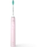 Philips 3100 series HX3675/15 2x Brosses à dents électriques - Noire/Rose, Brosse a dents electrique Noir/Rose, Adulte, Brosse à dents à ultrasons, Soin quotidien, 31000 mouvements par minute, Noir, Rose, 2 min