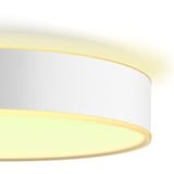 Philips Hue Plafonnier de grande taille Enrave, Lumière LED Blanc, Philips Hue White ambiance Plafonnier de grande taille Enrave, Éclairage de plafond intelligent, Bluetooth, Blanc, LED, Métal, Ampoule(s) non remplaçable(s)