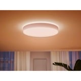 Philips Hue Plafonnier de grande taille Enrave, Lumière LED Blanc, Philips Hue White ambiance Plafonnier de grande taille Enrave, Éclairage de plafond intelligent, Bluetooth, Blanc, LED, Métal, Ampoule(s) non remplaçable(s)