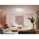 Philips Hue Plafonnier de grande taille Enrave, Lumière LED Blanc, Philips Hue White ambiance Plafonnier de grande taille Enrave, Éclairage de plafond intelligent, Bluetooth, Blanc, LED, Métal, Ampoule(s) non remplaçable(s)