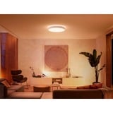 Philips Hue Plafonnier de grande taille Enrave, Lumière LED Blanc, Philips Hue White ambiance Plafonnier de grande taille Enrave, Éclairage de plafond intelligent, Bluetooth, Blanc, LED, Métal, Ampoule(s) non remplaçable(s)