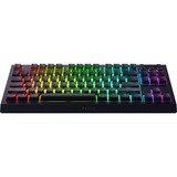 Razer BlackWidow V4 TKL HyperSpeed, clavier gaming Noir, Layout DE, Razer certified Mechanical Orange Switches