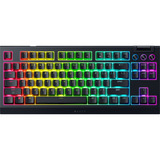 Razer BlackWidow V4 TKL HyperSpeed, clavier gaming Noir, Layout DE, Razer certified Mechanical Orange Switches