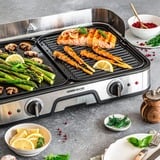 Rommelsbacher Grill électrique  2025 barbecue électrique Noir/en acier inoxydable