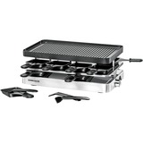 Rommelsbacher RC 1400 raclette 8 personne(s) 1200 W  Acier inoxydable/Noir, acier inoxydable/noir