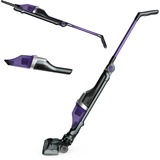 Rowenta X-Trem Compact RH1238 Aspirateur balai Batterie Sec Sans sac 0,4 L Violet, Aspirateur balais Noir/lilas, Aspirateur balai, Sans sac, Violet, 0,4 L, Rectangulaire, Sec