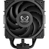 Scythe Mugen 6 Dual Fan Black Edition, Refroidisseur CPU Noir, Connecteur de ventilateur PWM à 4 broches
