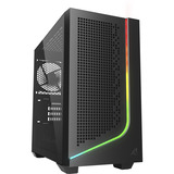Sharkoon  boîtier midi tower Noir | 3x USB-A | RGB | Window