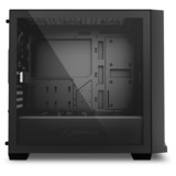 Sharkoon  boîtier midi tower Noir | 3x USB-A | RGB | Window