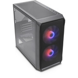 Silentware  boîtier midi tower Noir | 3x USB-A | RGB | Verre Trempé