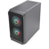 Silentware  boîtier midi tower Noir | 3x USB-A | RGB | Verre Trempé