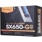 SilverStone SX650-G unité d'alimentation d'énergie 650 W 20+4 pin ATX SFX Noir alimentation  Noir, 650 W, 90 - 264 V, 47 - 63 Hz, Actif, 110 W, 650 W