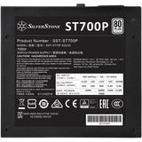 SilverStone , 700 Watt alimentation  Noir