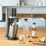 SodaStream Forfait avantageux Duo Titan, dispositif pour l'eau gazeuse Gris foncé/en acier inoxydable