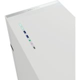 Valkyrie  boîtier midi tower Blanc | 2x USB-A | 1x USB-C | RGB | Verre Trempé
