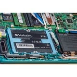 Verbatim Vi550 S3 2 To 2.5" Série ATA III SSD Noir, 2 To, 2.5", 550 Mo/s, 6 Gbit/s