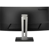 ViewSonic VG3456C écran plat de PC 86,4 cm (34") 3440 x 1440 pixels UltraWide Quad HD LED Noir Moniteur incurvé Noir (Mat), 1x DisplayPort, 2x HDMI, 1x USB-C, 4x USB-A, 1x RJ-45, 86,4 cm (34"), 3440 x 1440 pixels, UltraWide Quad HD, LED, 5 ms, Noir