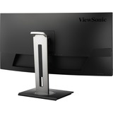 ViewSonic VG3456C écran plat de PC 86,4 cm (34") 3440 x 1440 pixels UltraWide Quad HD LED Noir Moniteur incurvé Noir (Mat), 1x DisplayPort, 2x HDMI, 1x USB-C, 4x USB-A, 1x RJ-45, 86,4 cm (34"), 3440 x 1440 pixels, UltraWide Quad HD, LED, 5 ms, Noir
