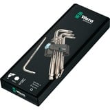 Wera 3950/9 Hex-Plus Stainless 1 SB jeu de clés Allen, 9 pièces, Tournevis Acier inoxydable