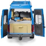 bruder MB Sprinter Camper avec conducteur, Modèle réduit de voiture Bleu