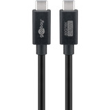 goobay 74376, Câble Noir