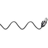 goobay Câble adaptateur Ethernet USB-C 3.2 Gen2 > RJ-45, Slim Noir/gris