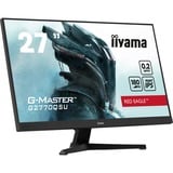 iiyama G-MASTER G2770QSU-B6 écran plat de PC 68,6 cm (27") 2560 x 1440 pixels Wide Quad HD LED Noir Moniteur gaming  Noir (Mat), 68,6 cm (27"), 2560 x 1440 pixels, Wide Quad HD, LED, 0,2 ms, Noir