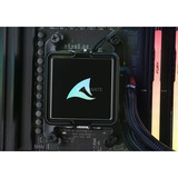 ALTERNATE Custom PC Series • Red Thunder Elements, PC gaming Noir/transparent