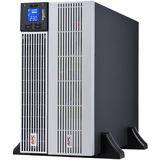 APC Easy UPS On-Line, 6000VA, Lithium-ion Noir/Argent, 6kVA/6kW, Lithium-ion, Rack/Tour 5U, 230V, Borniers, Double-conversion (en ligne), 6 kVA, 6000 W, Sinus, 120 V, 300 V