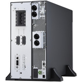 APC Easy UPS On-Line, 6000VA, Lithium-ion Noir/Argent, 6kVA/6kW, Lithium-ion, Rack/Tour 5U, 230V, Borniers, Double-conversion (en ligne), 6 kVA, 6000 W, Sinus, 120 V, 300 V