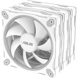 ASUS Prime MR120 Fan ARGB White 3in1 Boitier PC Ventilateur 12 cm Blanc, Ventilateur de boîtier Blanc, Ventilateur, 12 cm, Blanc