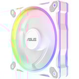ASUS Prime MR120 Fan ARGB White 3in1 Boitier PC Ventilateur 12 cm Blanc, Ventilateur de boîtier Blanc, Ventilateur, 12 cm, Blanc
