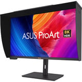 ASUS Pro Art Display 8K PA32KCX 32" Moniteur Noir, 1x DisplayPort, 2x HDMI, 2x USB-C, 3x USB-A, 2x Thunderbolt, 81,3 cm (32"), 7680 x 4320 pixels, 8K Ultra HD, LCD, 5 ms, Noir