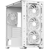 Aerocool D301A Mini Tower Blanc, Bois, boîtier pc Blanc | 1x USB-A | 1x USB-C | RGB