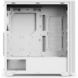 Aerocool D301A Mini Tower Blanc, Bois, boîtier pc Blanc | 1x USB-A | 1x USB-C | RGB