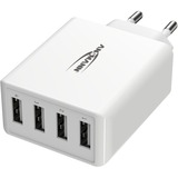 Ansmann HC430 Blanc Intérieure, Chargeur Blanc, Intérieure, Secteur, 5 V, Blanc