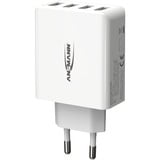 Ansmann HC430 Blanc Intérieure chargeur Blanc, Intérieure, Secteur, 5 V, Blanc